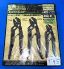 Craftsman Tools Vintage Unused 3 Pc. Professional Black Handle Robo Grip Pliers New. Price: $150.00.