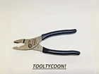 Snap-on Tools Usa New Style Power Blue Soft Grip 8" Flank Jaw Pliers HJ47ACFMB. Price: $74.95.
