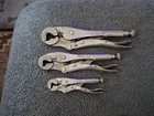 Petersen Dewitt Mfg Co. Vise Grip 10LW & 7LW 4LW Vintage Parrot V-jaw Used. Price: $129.99.