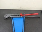 #BN976 Snap On Tools PWZ2A 17" Red Black Soft Grip Handle Pliers Wrench Used. Price: $89.95.