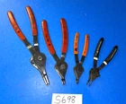 Mac Tools 4 Piece Convertible Straight Snap Ring Pliers One Of Each Size Used. Price: $100.00.