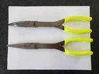 Snap-on Tools Usa New 2PC Hi Vis Long Neck Needle Nose Pliers Set 411CF 911ACF. Price: $199.95.