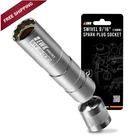 Ewk 9/16" (14MM) Swivel Magnetic Spark Plug Socket, 3/8" X 4" 12P New. Price: $16.87.