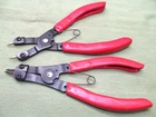 Pair Of Usa Made Craftsman Snap Pliers - External & Internal Spring Loaded Used. Price: $37.66.
