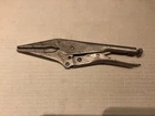 Vintage Craftsman 945349 Long Nose Locking Pliers Made Usa 6.5" Used. Price: $11.99.