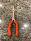 Snap-on 908CF 9" Talon Grip Stork Needle Nose Pliers Orange New. Price: $99.95.