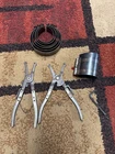 Kd Tools Piston Ring Compressor Kit 2-7/8 4-3/8" 850H Locking Pliers Used. Price: $60.00.