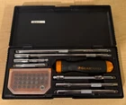 Matco Tools Geardrive Pc. Ratcheting Screwdriver Set W/storage Case GDRS39 Used. Price: $124.99.