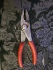 Snap 47ACP Slip Joint Pliers Soft Grip Long Nose 7.5" Red Usa Used. Price: $34.99.