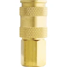 Milton V-style Hi-flo Coupler Body, Brass 3/8IN. Fnpt, Model# S766 New. Price: $14.99.