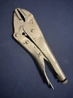 Craftsman, 7" Straight Jaw Locking Pliers, #945342, Made Usa Used. Price: $20.00.