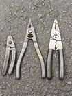Matco Tools Usa 3PC Wire Stripper Crimper Cutters Snap Ring Pliers Set Used. Price: $44.99.