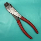Snap-on Tools Diagonal Cutter Pliers Red 387ACP 7.5 Long Used. Price: $20.25.