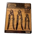 Vintage Craftsman 945191 Three Piece Pro Set Robo Grip Pliers New 526-BRCS2 Open. Price: $105.99.