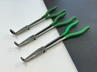 Matco Tools 3PC 11" Long Reach Green Grip Hose Pliers Set, HGG10B HGG16B HGG24B Used. Price: $139.99.