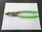 Snap-on Tools New Green Soft Grip 9" Talon Combo Slip Joint Pliers 49ACF. Price: $99.95.