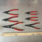 Blue Point Snap Ring Plier Pc Set PR34A, PR12A, PR32A, PR15, PR349A, PR16 Used. Price: $100.00.