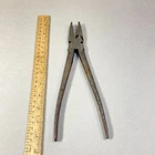 Vintage Utica Pliers Giant Button's 10" #1000-10 Usa Used. Price: $10.00.