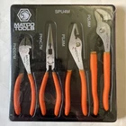 Matco Tools SPU4M 4-PIECE Universal Pliers Set Orange Grip Non Slip New. Price: $149.99.