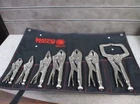 Matco Tools 7-PIECE Locking Pliers Set W/ Soft Storage Wrap SMLP7 New. Price: $259.99.
