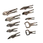 Mac Tools 10-PIECE Locking Lone Nose/straight Jaw/c-clamp Pliers Set Used. Price: $141.99.