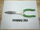 Snap-on Tools New Green Soft Grip 9" Talon Stork Duck Bill Pliers 609CF. Price: $69.99.