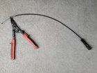 Snap-on SHCP1 Ratcheting Remote Hose Clamp Pliers Red Used. Price: $89.95.