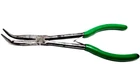 Matco Tools 10" Angled Needle Nose Pliers 90 Degree Fluorescent Green - Ship Fst Used. Price: $39.99.