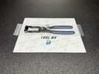 Snap-on Tools Usa New Style Power Blue 9" Universal Hose Clamp Pliers HCP11. Price: $159.95.