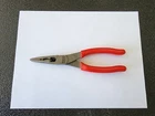 Snap-on Tools Usa New 9" Red Needle Nose Pliers W/cutter & Side Fastener 196ANCF. Price: $114.95.