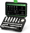 Tecotek 11-PIECE Spark Plug 11PCS Socket Set With Ratchet Handle New. Price: $38.30.