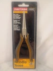 Craftsman Professional Precision Needle Nose Pliers 945661 New. Price: $27.50.