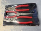 Brand New Snap-on Usa Piece Pliers Set PL307ACF Contains 47ACF, 87ACF & 97ACF. Price: $165.00.