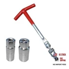 Bdzmc Spark Plug Socket Wrench, T-handle Removal Tool, 16 Mm 5/8 New. Price: $11.04.