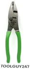 Snap On HCP48BCF New Style Green 8" Universal Hose Clamp Pliers Usa Tools. Price: $78.95.