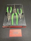 Snap-on Tools New Green 3PC Soft Grip Long Nose Slip Joint Pliers Set PL3LNSJCFG. Price: $250.00.