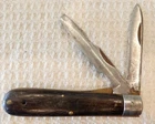 Vintage (old) Utica Pocket Knife - Electrician Model, 3/4" Never Used. Price: $26.55.
