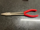 Snap 9" Red Soft Grip Stork Duck Bill Long Pliers Usa 609ACP Used. Price: $78.84.