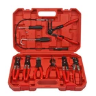 Flexible Automotive Hose Clamp Clip Plier Tool Set Swivel Jaw Flat Angled Band New. Price: $38.88.