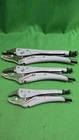 Snap-on Tools Spain 3 Piece Curved Jaw Locking Combo Pliers Good (E9) Used. Price: $90.00.