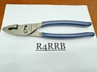 Snap-on Tools Usa New Rare Power Blue Soft Grip 9" Hd Slip Joint Pliers 49ACFMB. Price: $94.95.