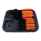 Lang Tools 3495 Snap Ring Pliers Set 12 Piece Internal External With Case New. Price: $117.46.
