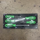 Matco 5PC. Screwdriver Set SSPCG5CA Green With Form Fit Tray , New. Price: $70.00.
