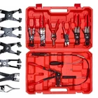 9PC Long Reach Hose Clamp Pliers Set For Mechanics With Clic Type Swivel Jaw New. Price: $27.99.