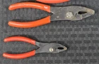 Snap-on Lot Of 2 Tools 44CP, 46CP, Slip Joint Pliers, From The 90'S Used. Price: $79.99.