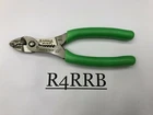 Snap-on Tools Usa New Green Soft Grip 7" Wire Stripper Cutter Crimper PWCS7ACFG. Price: $99.95.