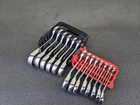#BO791 Mac Tools SRWMS214PTA Metric Stubby 12 Point Ratcheting Wrench Set Used. Price: $299.95.