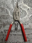 Snap-on Tools Usa Red Soft Grip High-leverage Ring Pliers SRP5C Used. Price: $74.99.
