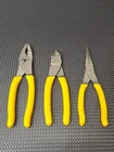 3 Piece Plier Set Made By Snap On Tools Caterpillar Yellow New. Price: $153.99.