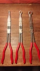 3-PC. Double-jointed Gripping Pliers 13" X-small (1/4") Large (3/4") Mac Tools Used. Price: $120.00.